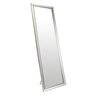 Framed Full Length Mirror in Silver colour