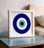 White Evil Eye Mini Table Frame 5 X 5 Inch
