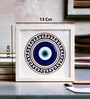 White Evil Eye Mini Table Frame 5 X 5 Inch