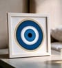 White Evil Eye Mini Table Frame 5 X 5 Inch