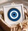 White Evil Eye Mini Table Frame 5 X 5 Inch