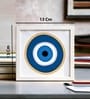 White Evil Eye Mini Table Frame 5 X 5 Inch