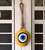 Evil Eye Cow Yellow Iron Bell