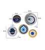 Evil Eye Meena Wall Plate Set of 5