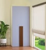 Evita 2-Door Wardrobe with Drawers in Davy Grey & Coffee Walnut Finish