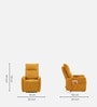 Evita 1 Seater Motorized Recliner In Yellow Color