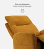 Evita 1 Seater Motorized Recliner In Yellow Color