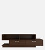 Evita TV console in Coffee Walnut Finish