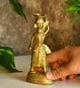 Evolution Of Feminity Gold Brass Figurine