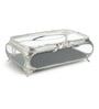 Silver Brass Evoria Tissue Holder