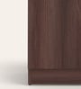 Ewa 2 Door Wardrobe wih Adjustable Shelf In Brown Colour 