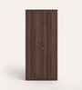 Ewa 2 Door Wardrobe wih Adjustable Shelf In Brown Colour 