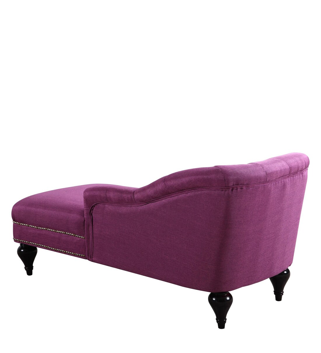 Buy Exclusive Princess LHS Chaise in Dark Purple Colour by Dreamzz