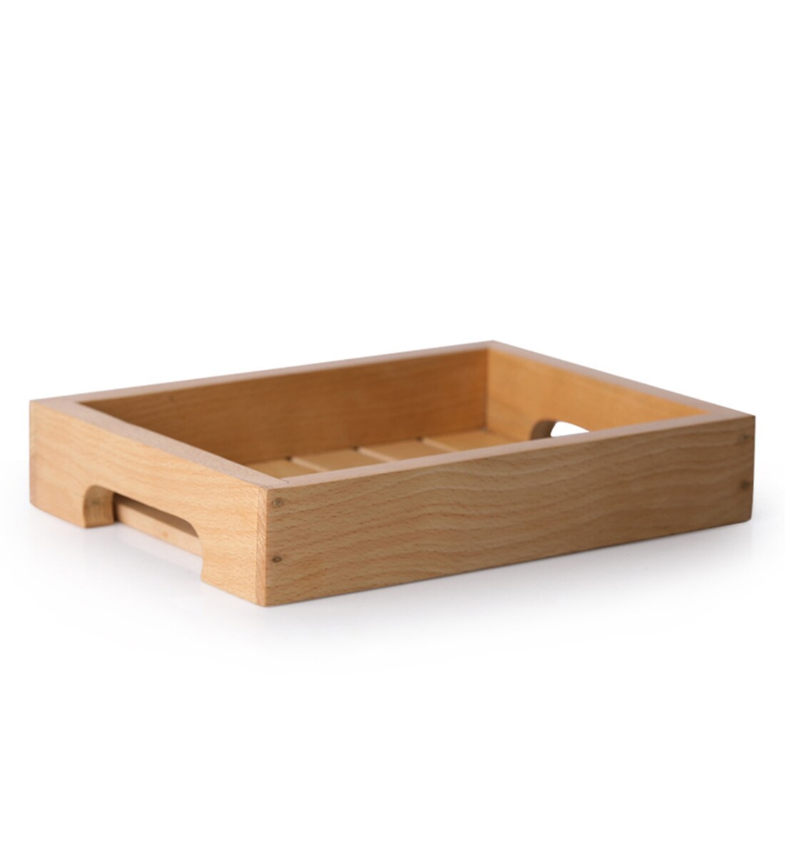 Buy Wooden Rectangle Serving Trays Set of 3 by ExclusiveLane Online