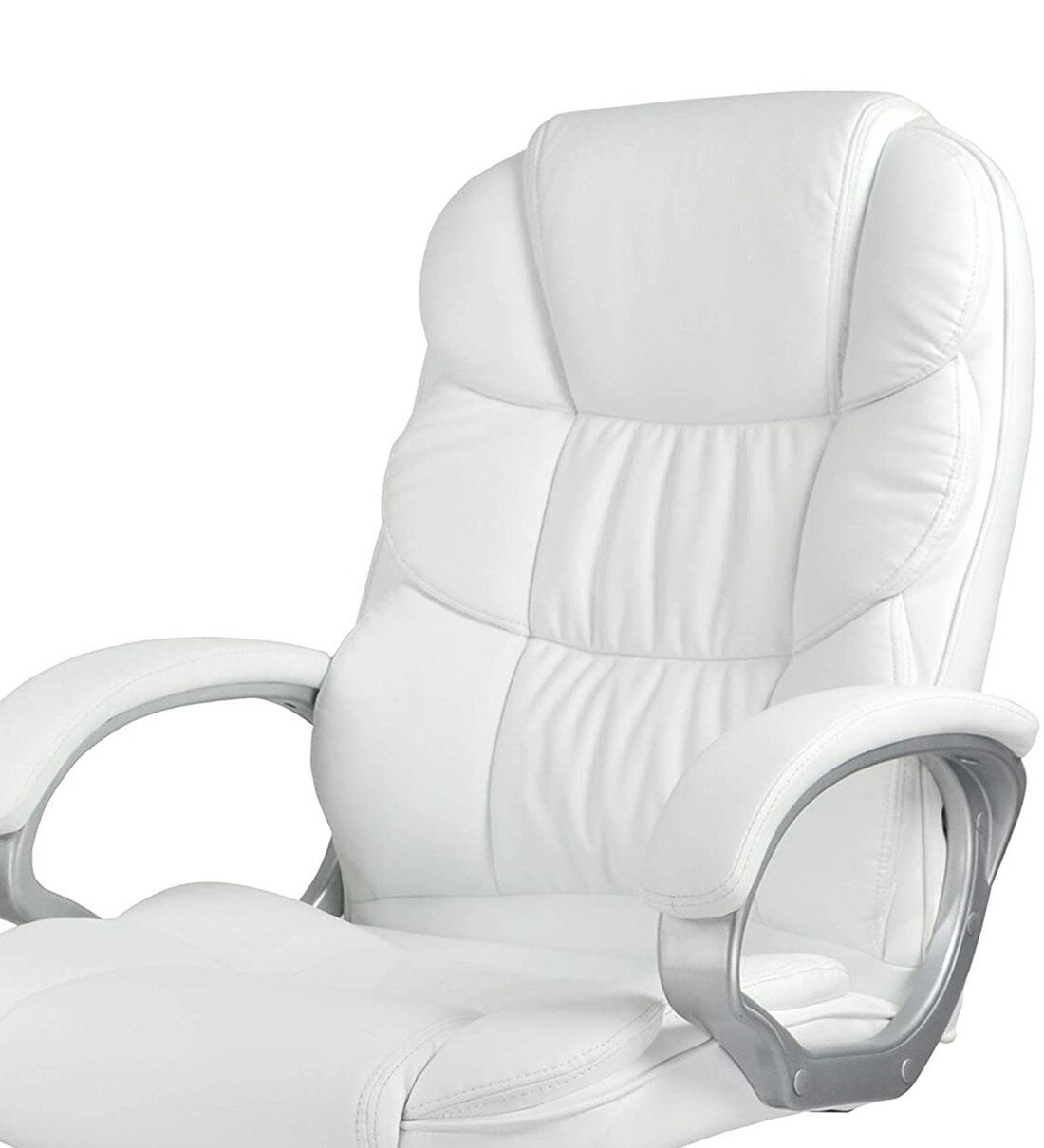 Buy Executive High Back Chair In White Colour By Sovereign Furniture