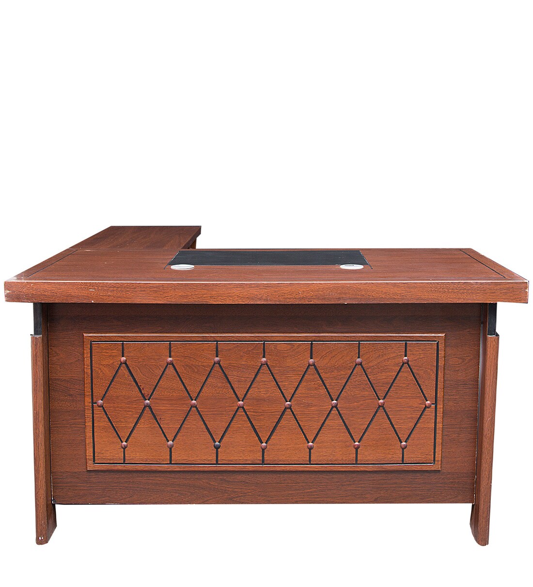 Buy Executive Office Table in Brown Colour by Star India Online