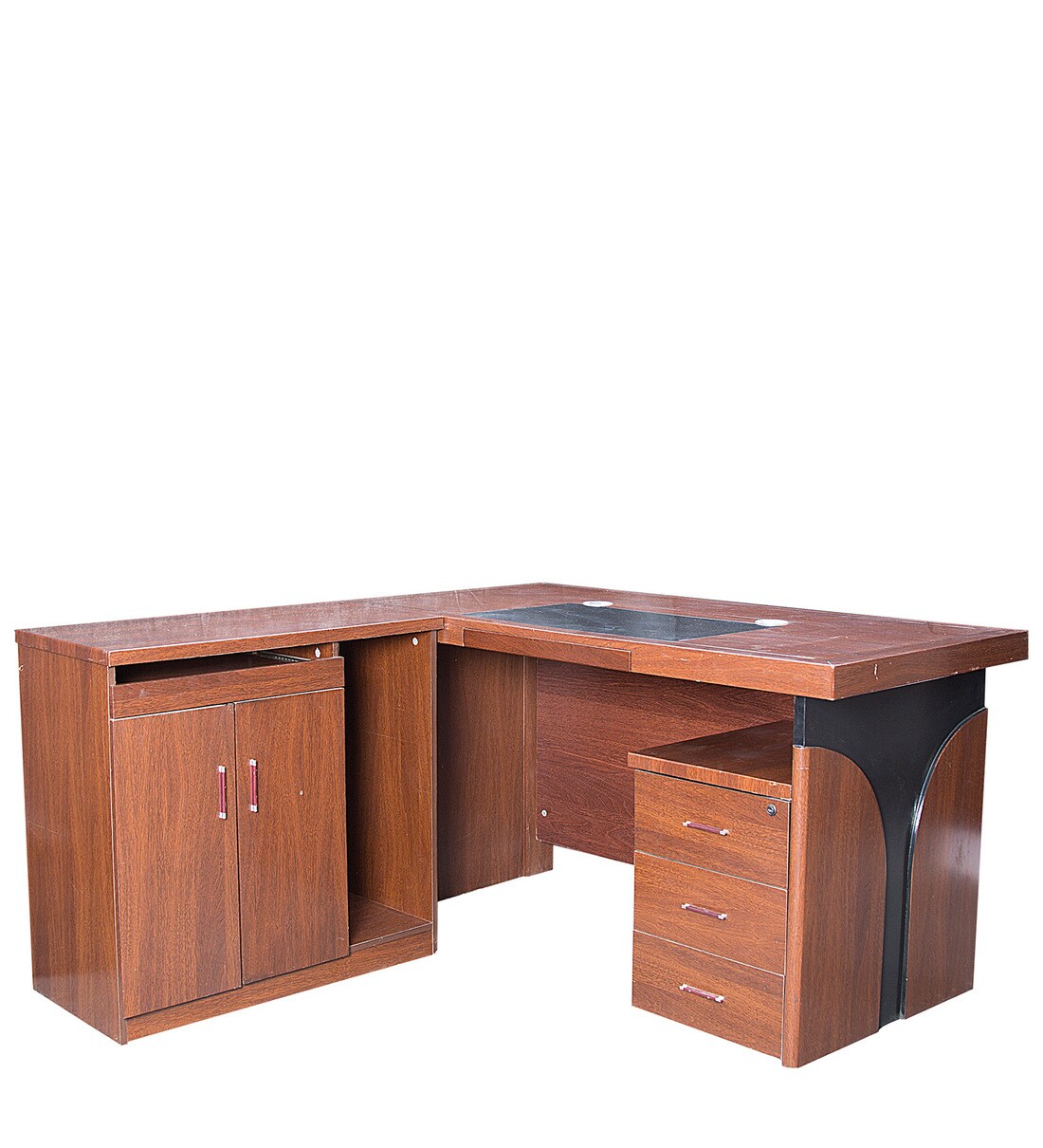 Buy Executive Office Table in Brown Colour by Star India Online