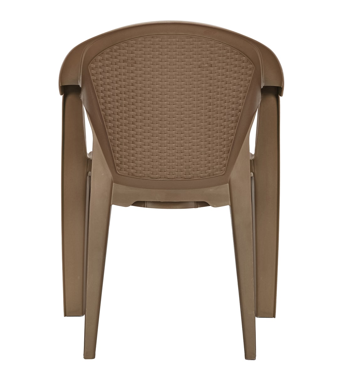 Buy Exotica Plastic Chair in Beige Finish Set of 2 at 22 OFF by