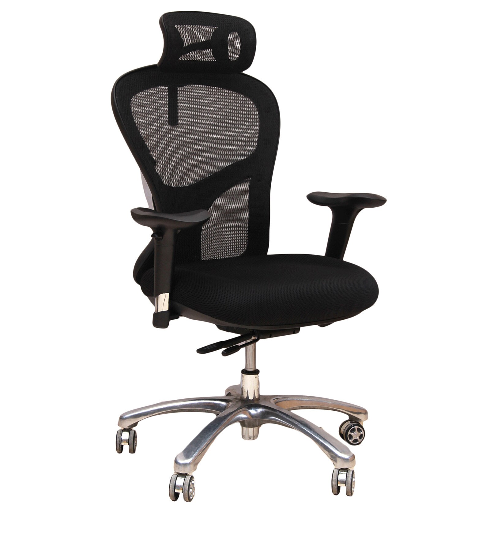 Buy Executive High Back Chair in Black Colour by Geeken Online