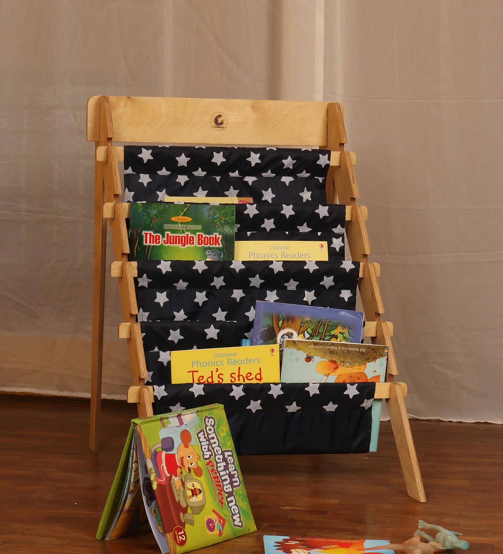 Explore Book Shelf in Blue Star Colour Explore Book Shelf in Blue Star Colour