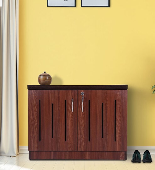 Exeter Shoe Cabinet in Wenge Finish