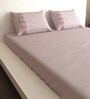 Excell 100% Cotton 400TC King Size Bedsheet With 2 Pillow Covers