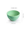 Caribbean Green Hand Glazed  Ceramic 120ml  (Set of 4) Bowls