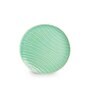 Caribbean Green Hand Glazed  Ceramic (Set of 2) Dinner Plates
