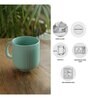 Coral Reef Glazed Studio 300 ml Ceramic Microwave Safe Coffee Mugs