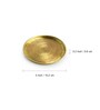 The Brass Beams Gold Mandala Art Brass   (Set of 2) Coasters