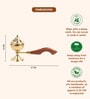 Golden Exclusivelane Brass Dhoop Dani