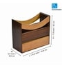 ExclusiveLane Elegant Magazine Cum Newspaper Stand In Sheesham Wood