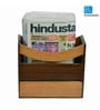 ExclusiveLane Elegant Magazine Cum Newspaper Stand In Sheesham Wood