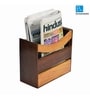 ExclusiveLane Elegant Magazine Cum Newspaper Stand In Sheesham Wood