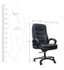 Executive Leatherette Executive Chair in Black Colour