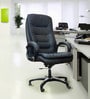 Executive Leatherette Executive Chair in Black Colour
