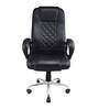 Leatherette Executive Chair In Black Colour