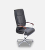 Leatherette Executive Chair in Black Colour