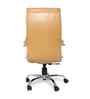 Executive Leatherette Office Chair In  Beige Colour With Matte Finish