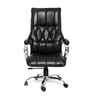 Executive Leatherette Office Chair In  Black Colour With Matte Finish