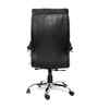 Executive Leatherette Office Chair In  Black Colour With Matte Finish