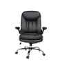 Executive Leatherette Office Chair In Black Colour