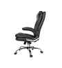 Executive Leatherette Office Chair In Black Colour
