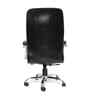 Executive Leatherette Office Chair In Charcoal  Black Colour