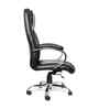 Executive Leatherette Office Chair In Charcoal  Black Colour