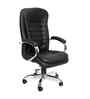 Executive Leatherette Office Chair In Classic Black Colour