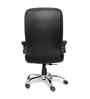 Executive Leatherette Office Chair In Graphite Black Colour