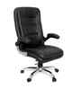 Executive Leatherette Office Chair In Graphite Black Colour