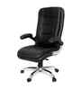 Executive Leatherette Office Chair In Graphite Black Colour