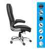 Executive Leatherette Office Chair In Graphite Black Colour